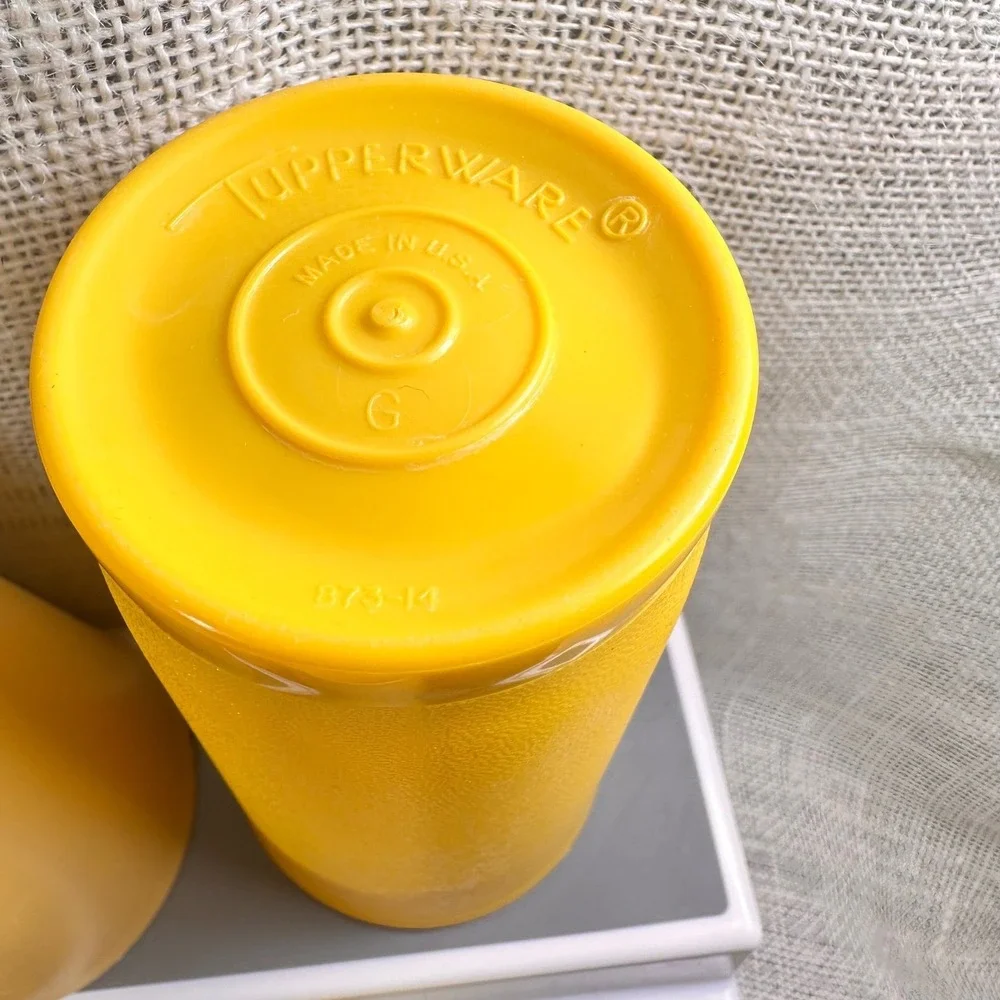 Vintage Tupperware Tumblers Mixed Lot 13 Harvest‎ Colors 16oz 8oz 873 1251 Cups